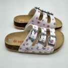 Superfit Kork, hvit med rosa blomster thumbnail