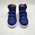 Hummel Stadil Jr Leather High, blå-oransje-hvit thumbnail