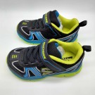 Skechers Speedees-valt, svart-blå-lime thumbnail