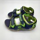 Hummel Kids Tracking Sandal, medieval-blå-lime thumbnail