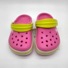 Crocs Crocband Kids, rosa-sitrongul-hvit thumbnail