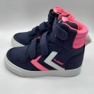 Hummel Stadil Jr Canvas High, marine-hvit-rosa thumbnail