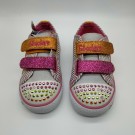 Skechers S lights -shuffels Triple up, white multi thumbnail