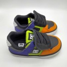DC Shoes Toddler's Pure V, svart-blå-lime-oransje-hvit thumbnail
