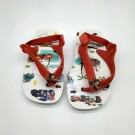 Havaianas Baby Cars, hvit-rød med Biler thumbnail