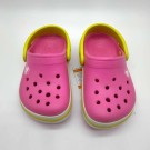 Crocs Crocband Kids, rosa-sitrongul-hvit thumbnail