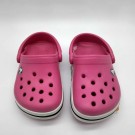 Crocs Crocband Kids, rosa-hvit-svart thumbnail