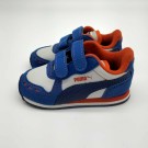 Puma Cabana Racer Sl V Kids, grå-blå-rød-hvit thumbnail