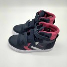 Hummel Stadil Jr Leather High, marine-rosa-hvit thumbnail
