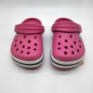 Crocs Crocband Kids, rosa-hvit-svart thumbnail