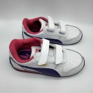 Puma Fieldsprint L V Kids, hvit-lilla-rosa thumbnail