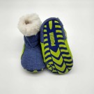 Puma Baby Boot Fur, denim-lime thumbnail
