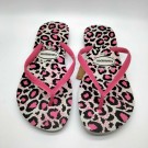 Havaianas Slim Animals, hvit-svart-rosa leopard thumbnail