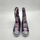 Skechers Shuffles Hot Shot, denim blå-rosa-hvit thumbnail