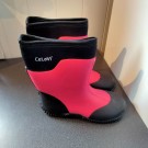 Celavi Neopren Gummistøvel, rosa-svart thumbnail