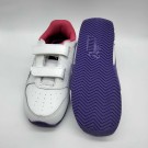 Puma Fieldsprint L V Kids, hvit-lilla-rosa thumbnail