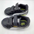 Puma Fieldsprint L V Kids, svart-hvit-lime thumbnail