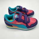 Puma Cabana Racer Sl V Kids, rosa-lilla-blågrønn-gul-hvit thumbnail