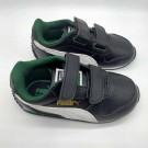 Puma Fieldsprint 1 V Kids, svart-hvit-grønn thumbnail