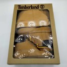 Timberland Crib Bootie and Hat, lys brun thumbnail
