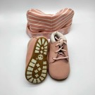 Timberland Crib Bootie and Hat, rosa thumbnail