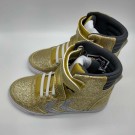 Hummel Slim Stadil Glitter High, gull-sølv-svart-hvit thumbnail