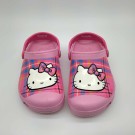 Crocs Hello Kitty Plaid Clog, rosa thumbnail