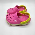 Crocs Crocband Kids, rosa-sitrongul-hvit thumbnail