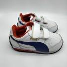 Puma Fieldsprint L V Kids, hvit-blå-rød thumbnail