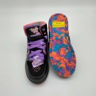 Skechers Sugarcanes - Heart N'Soul, svart-rosa-lilla thumbnail