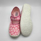 Superfit Ballerina med rem, rosa med hvite blomster thumbnail
