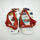 Havaianas Baby Cars, hvit-rød med Biler thumbnail